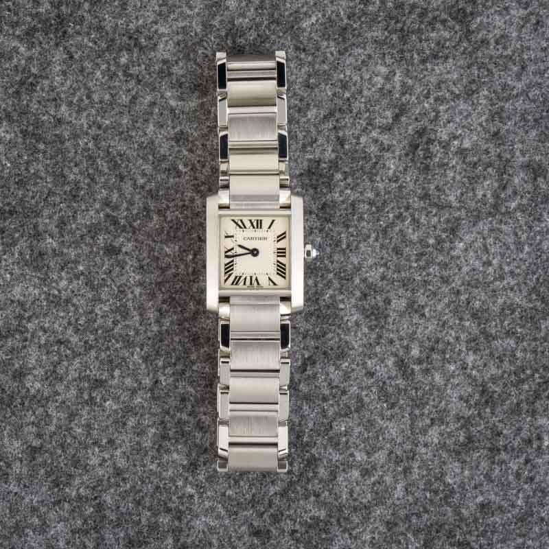Ladies Cartier Tank Francaise Steel