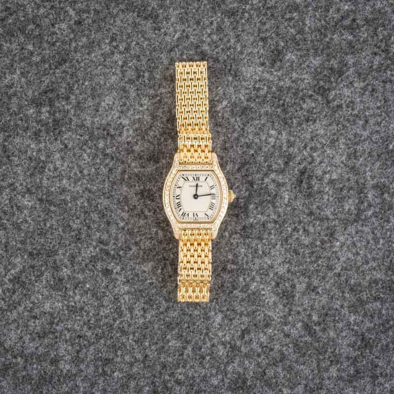Cartier Tortue 18k Yellow Gold