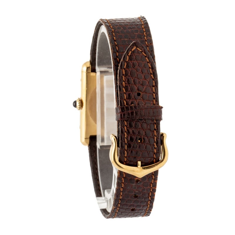 Must de Cartier Ivory Roman Dial