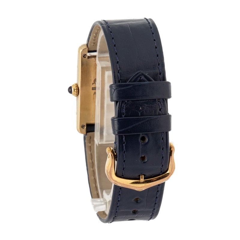 Cartier Tank Vermeil Roman Dial