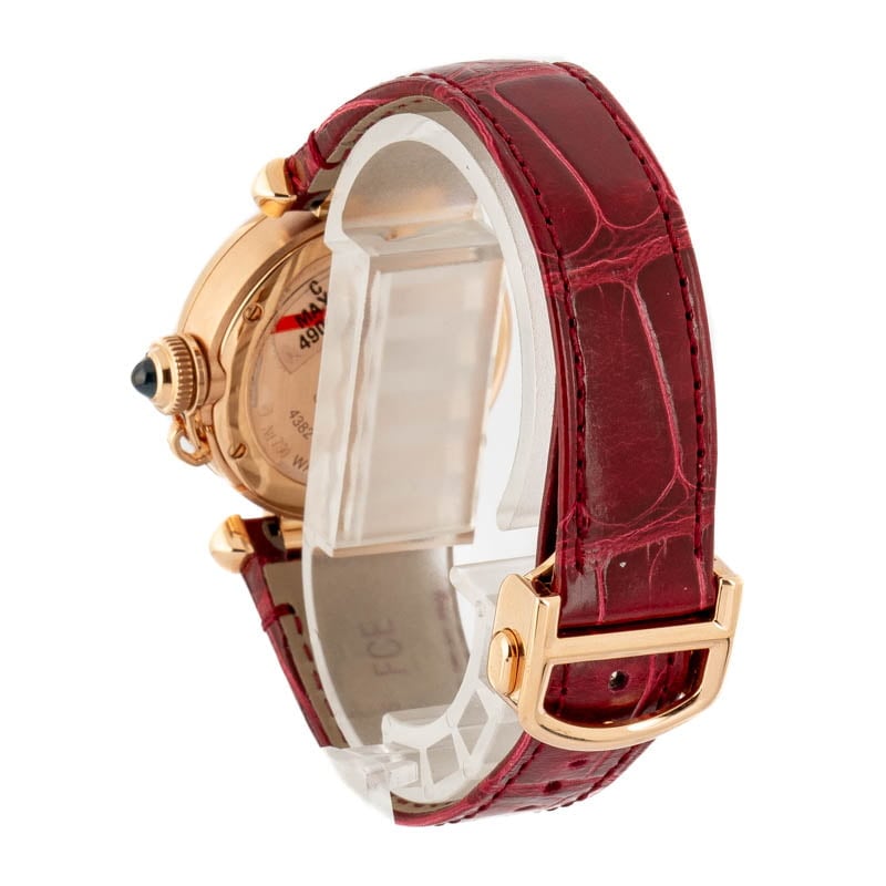 Pre-Owned Pasha De Cartier 18k RoseGold