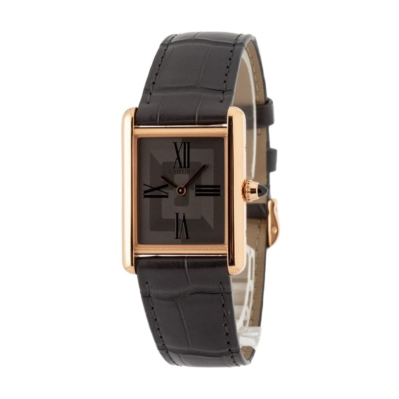 Cartier Tank Louis Ref WGTA0092 18k Rose Gold Large Model