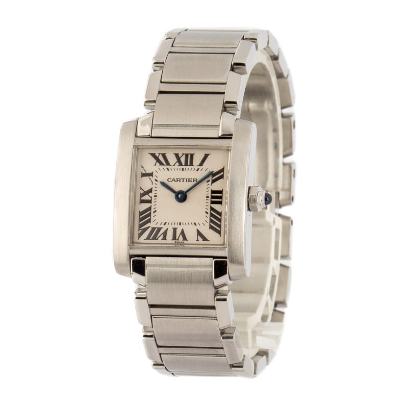 Used Cartier Tank Francaise Silver