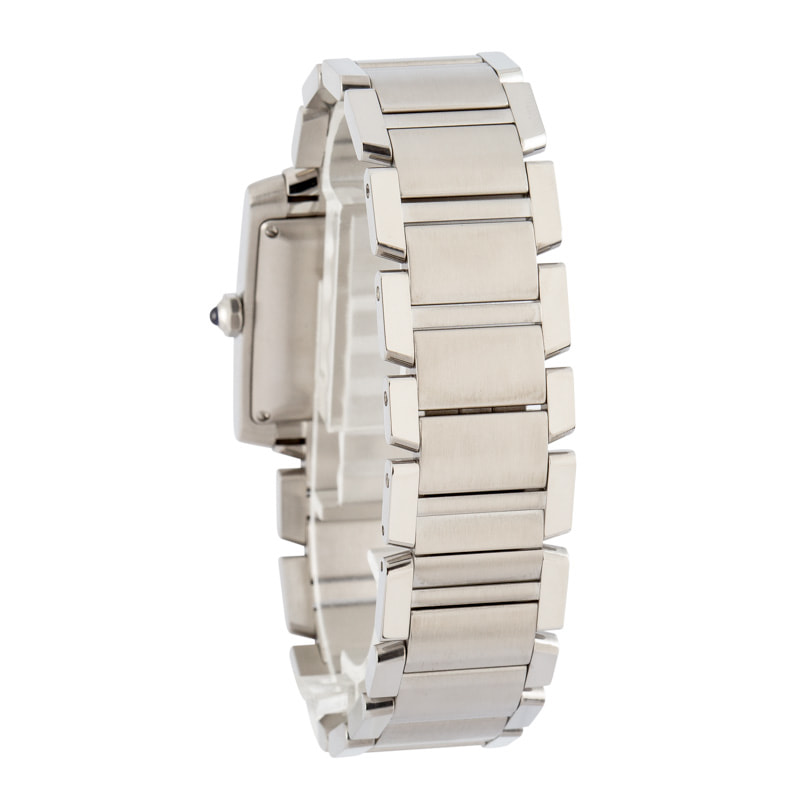 Cartier Tank Francaise Ref W51002Q3 Stainless Steel