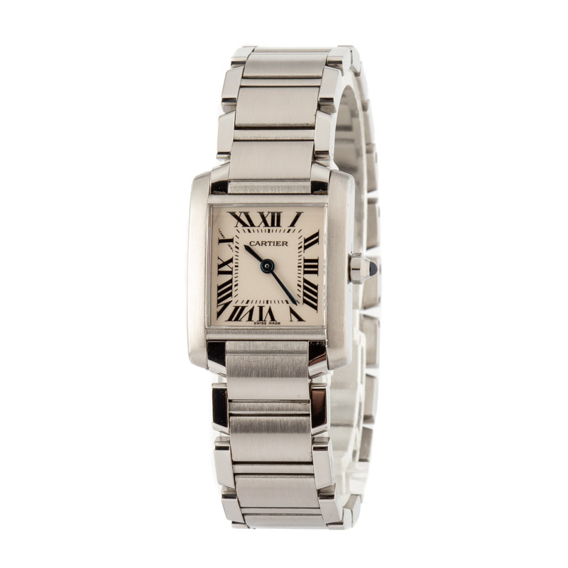 Cartier Tank Francaise Ref W51008Q3 Small Model