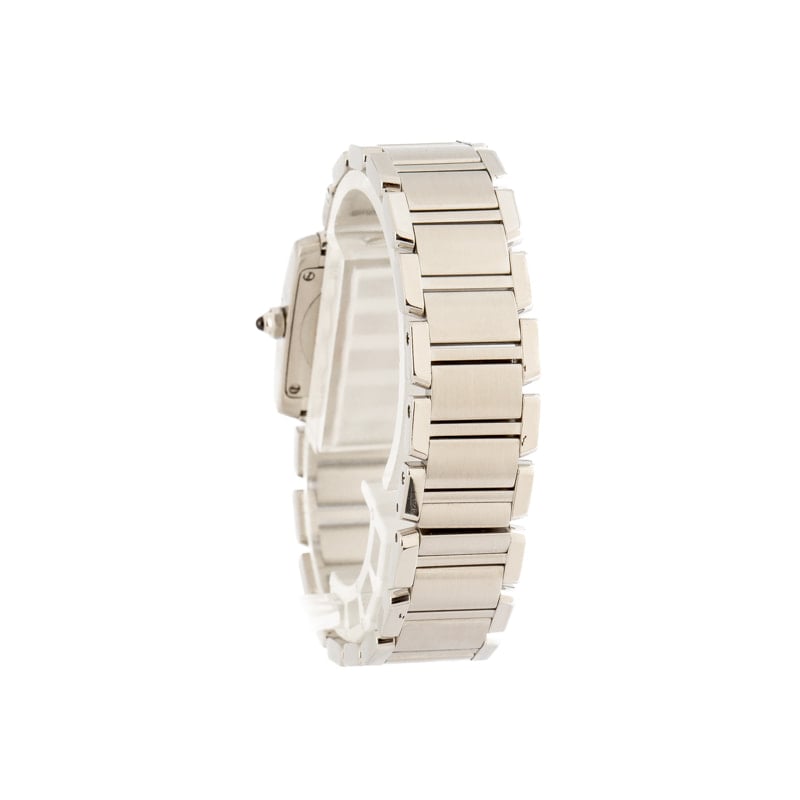 Ladies Cartier Tank Francaise Stainless Steel