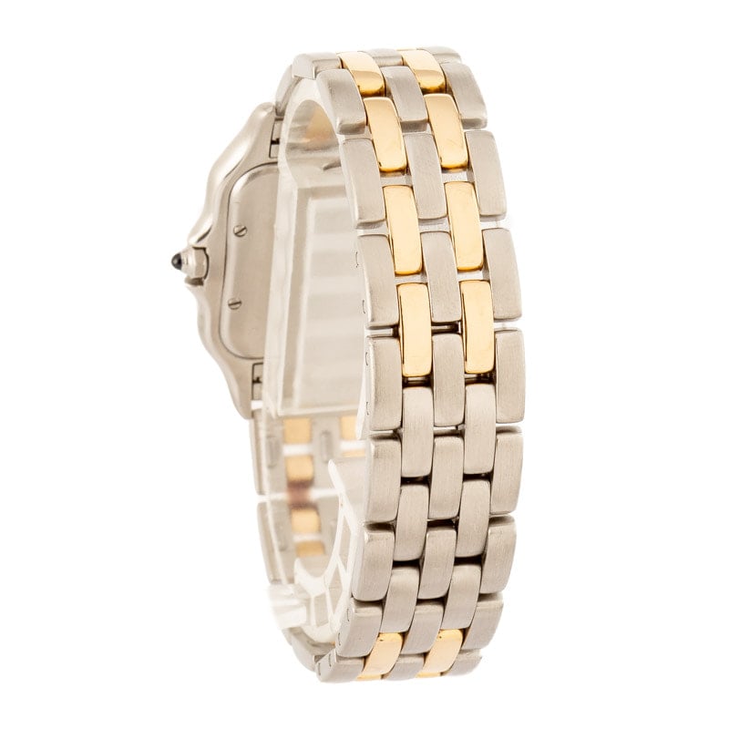 Cartier Panthere Ref W25028B6 Steel & Yellow Gold