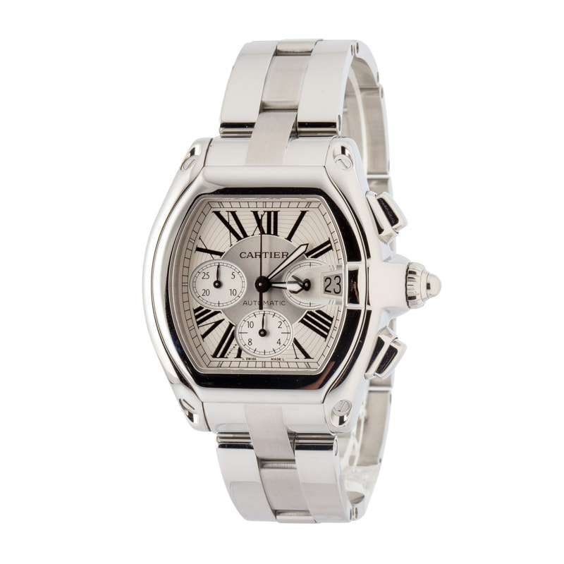 Cartier Roadster W62019X6 XL Stainless Steel
