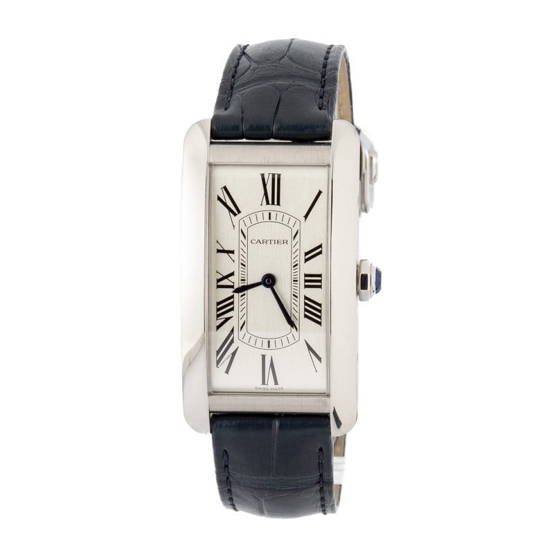 Cartier Tank Americaine WSTA0083 Stainless Steel