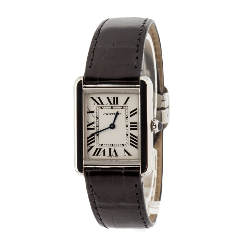 Cartier Tank Solo W1018255 Stainless Steel