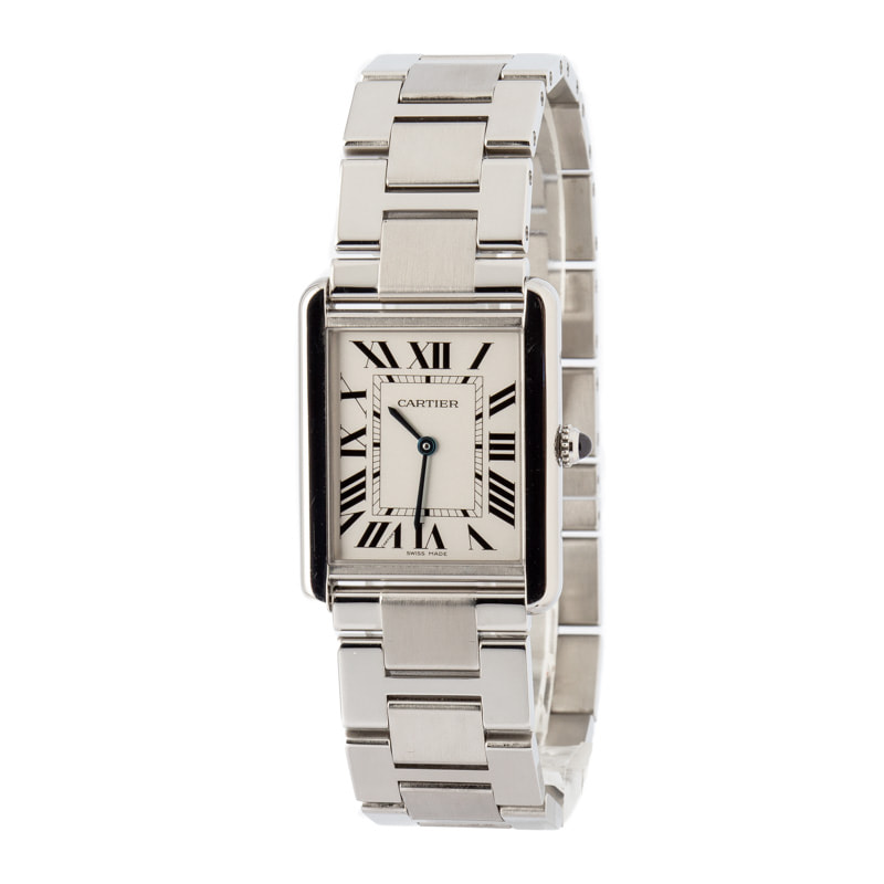 Cartier Tank Solo W5200014 Stainless Steel Large Model