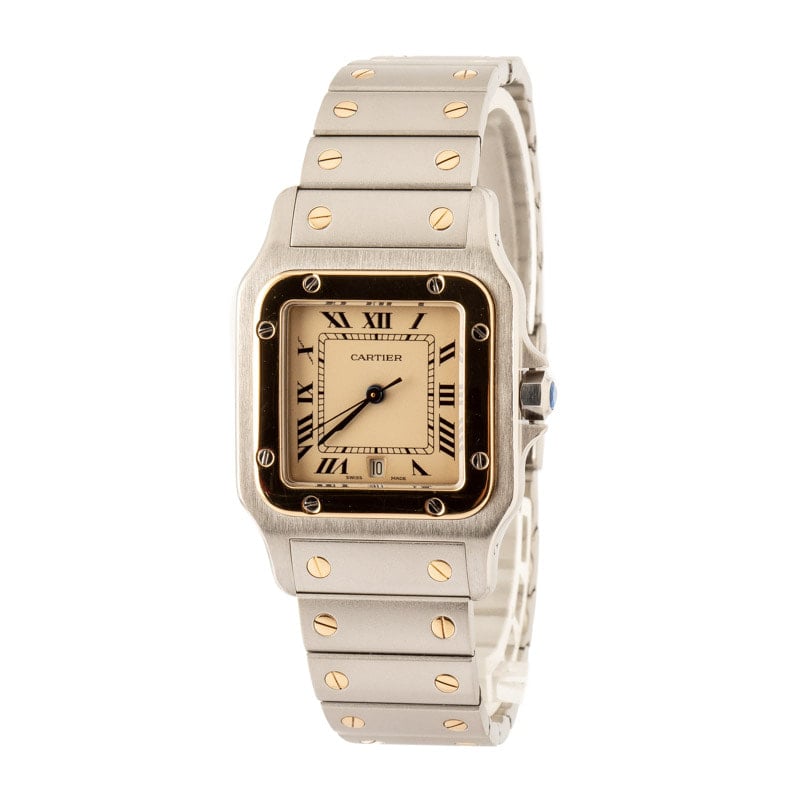 Cartier Santos Galbee W20011C4 Two Tone