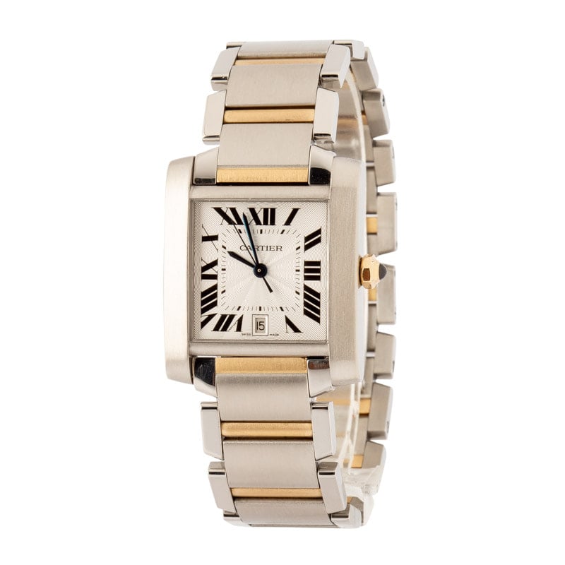 Cartier Tank Francaise W51005Q4 Steel & Gold