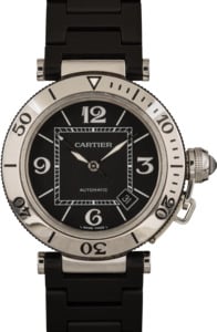 Cartier Pasha Seatimer Stainless Steel