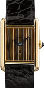 Must de Cartier Tank Tridor Dial