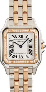 Cartier Panthere W3PN0007 Stainless Steel & Rose Gold
