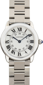 Used Ronde Solo De Cartier Ref W6701004 Stainless Steel