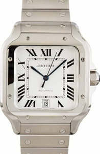 Cartier Santos de Cartier Large Stainless Steel