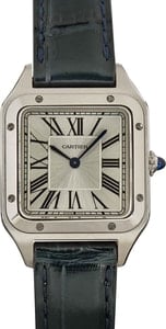 Cartier Santos Dumont Silver Dial