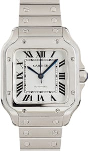 Santos de Cartier Ref WSSA0029 Stainless Steel