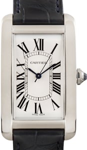 Pre-Owned Cartier Tank Americaine WSTA0045 Stainless Steel
