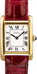 Used Cartier Tank Louis Yellow Gold