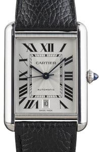 Used Cartier Tank Must WSTA0040 Extra Large Stainless Steel