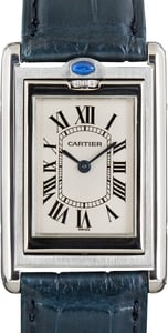 Pre-Owned Cartier Tank Busculante Ref W1011258 Pivoting Case