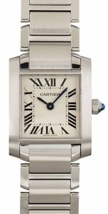 Used Cartier Tank Francaise Roman