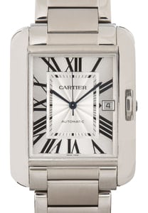 Cartier Tank Anglaise W5310008 Stainless Steel