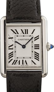 Cartier Tank Must Steel Large Model