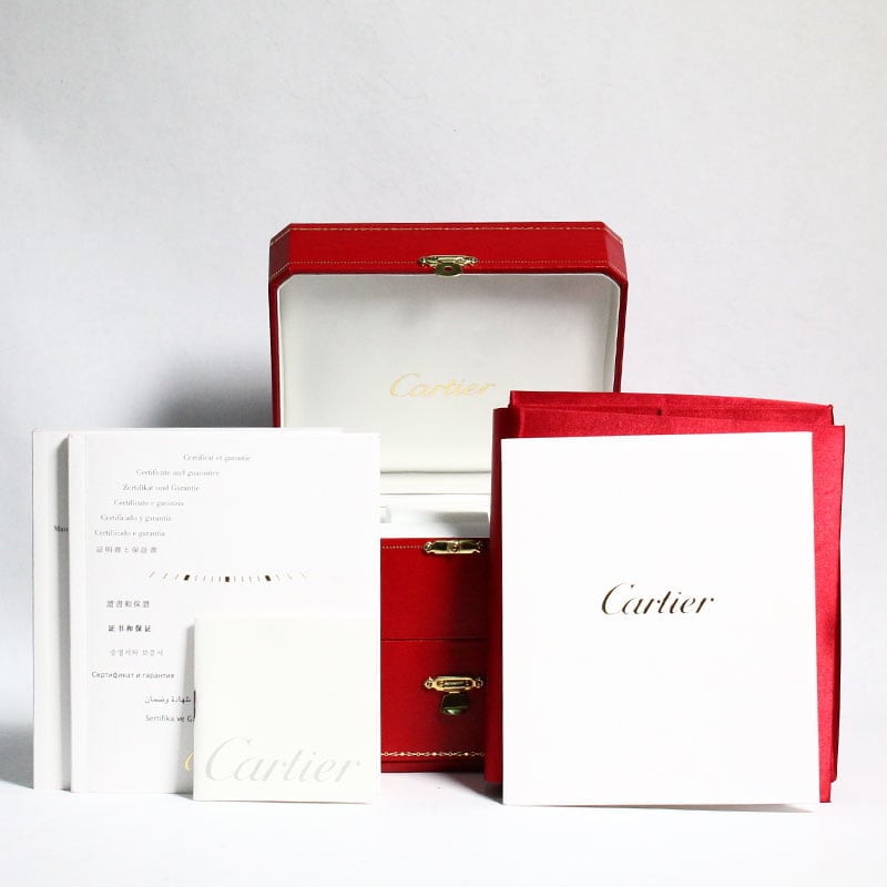 Cartier Silver Opaline 18k White Gold