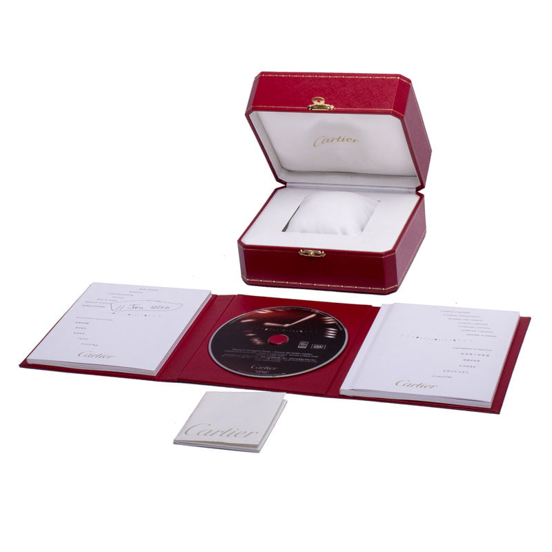 Cartier Santos Galbee Steel & 18k Yellow Gold