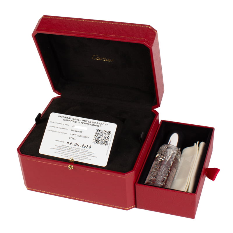 Cartier Santos Dumont Stainless Steel