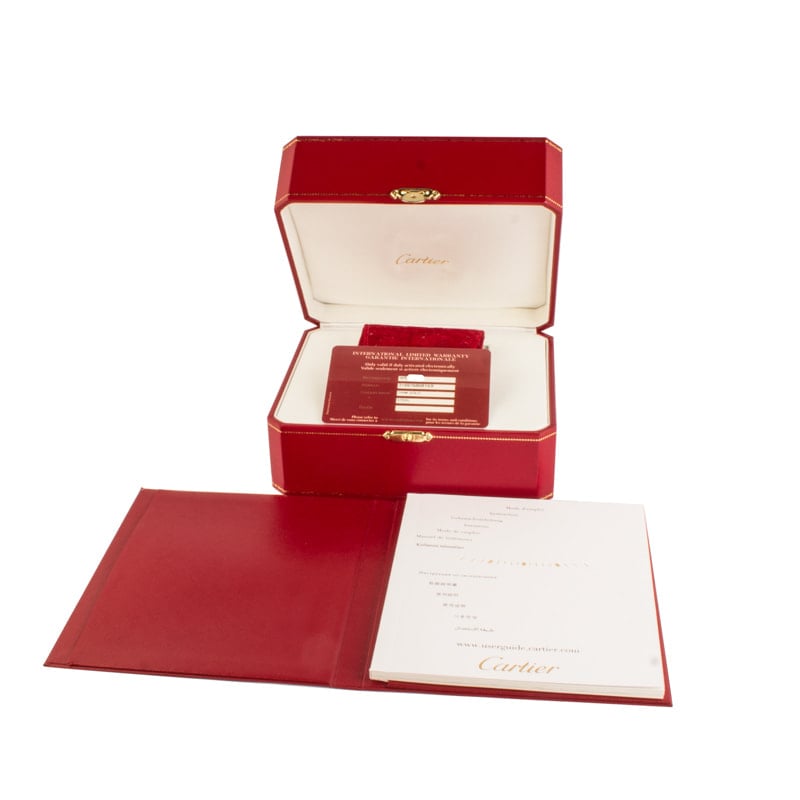Cartier Tank Solo Ref W5200014 Silver Dial