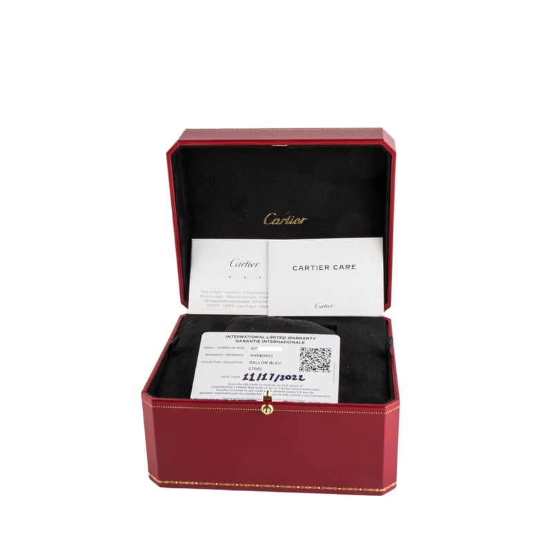 Cartier Ballon Bleu W4BB0023 Diamond Bezel