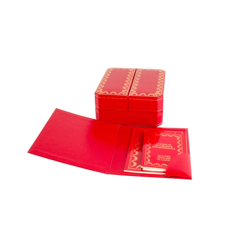 Cartier Panthere Ref W25028B6 Steel & Yellow Gold