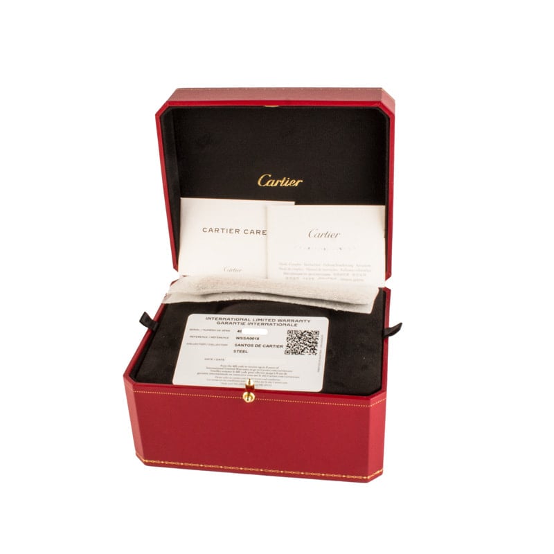 Santos de Cartier WSSA0018 Large Stainless Steel Model