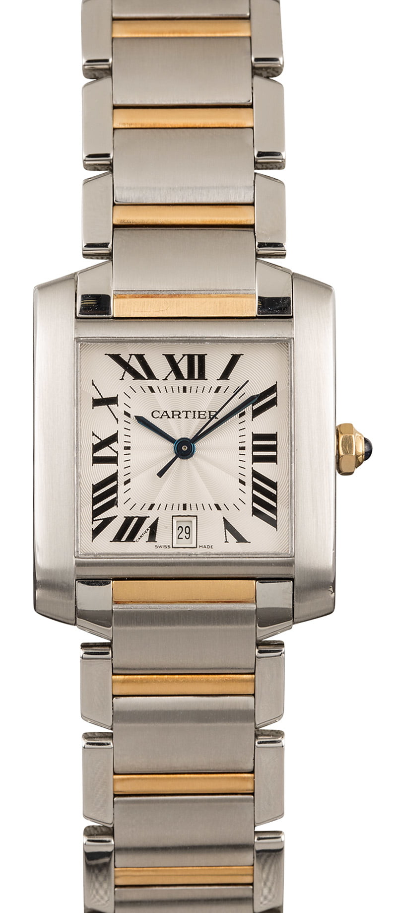 used mens cartier tank watch