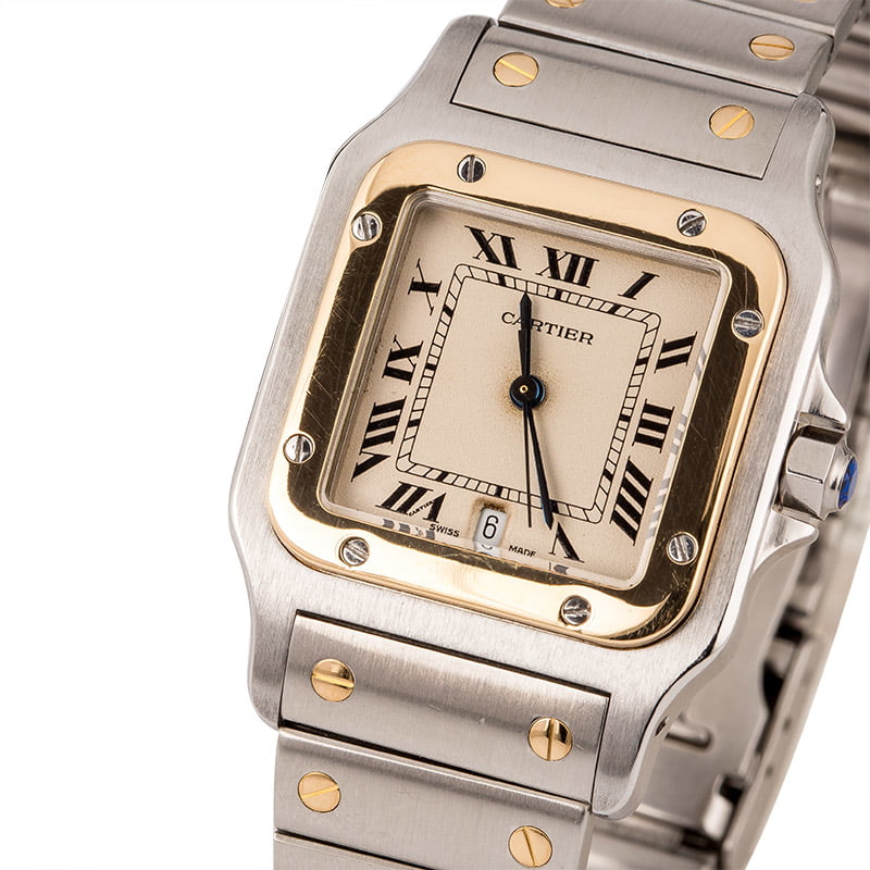 Used Cartier Santos Galbee 1566