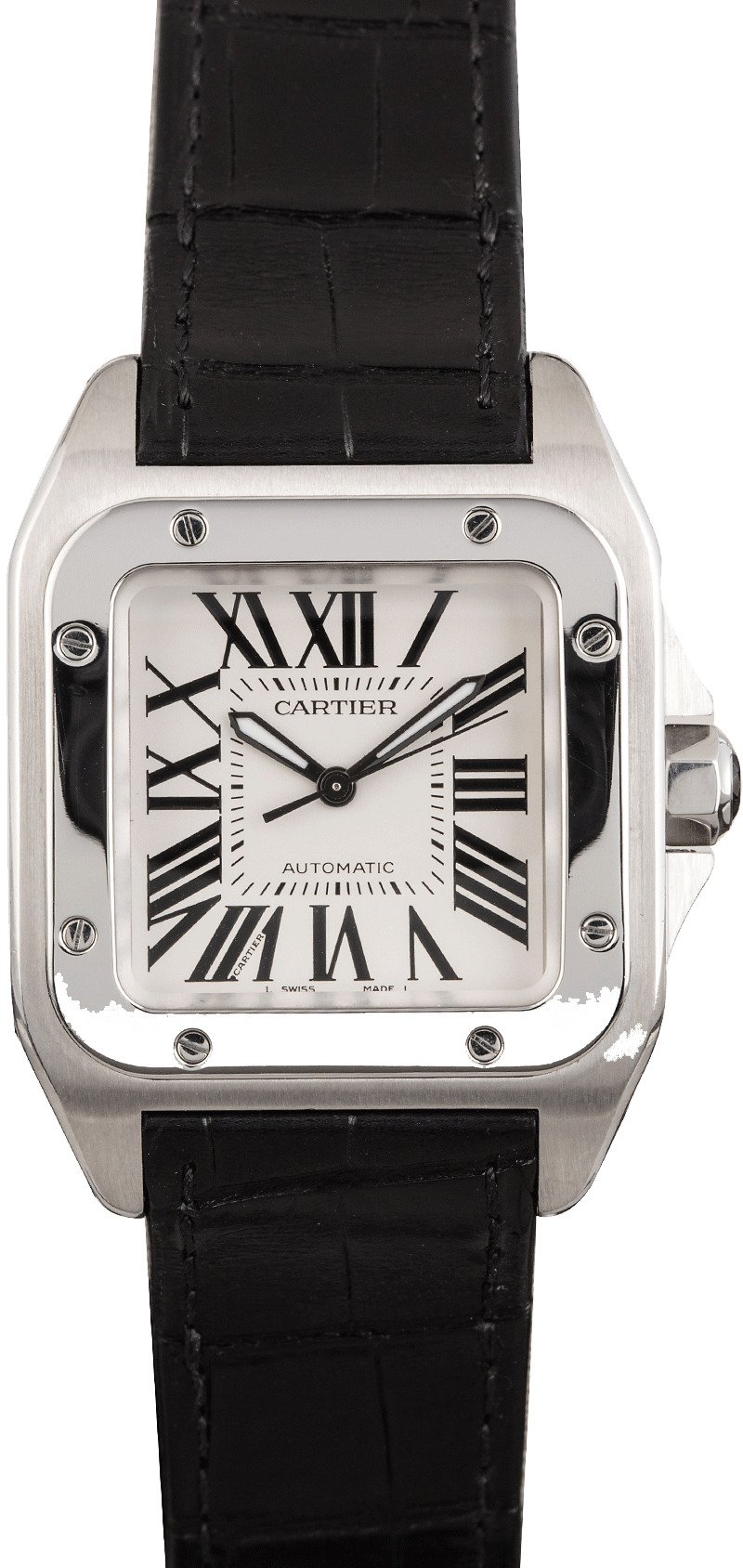 pre owned cartier santos watches