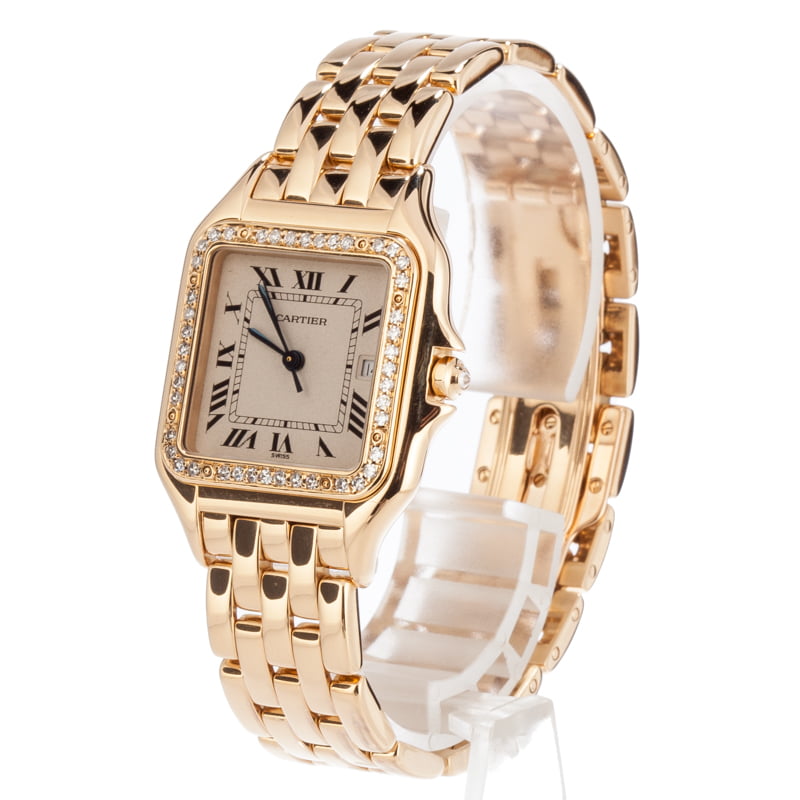 cartier panthere watch 18k