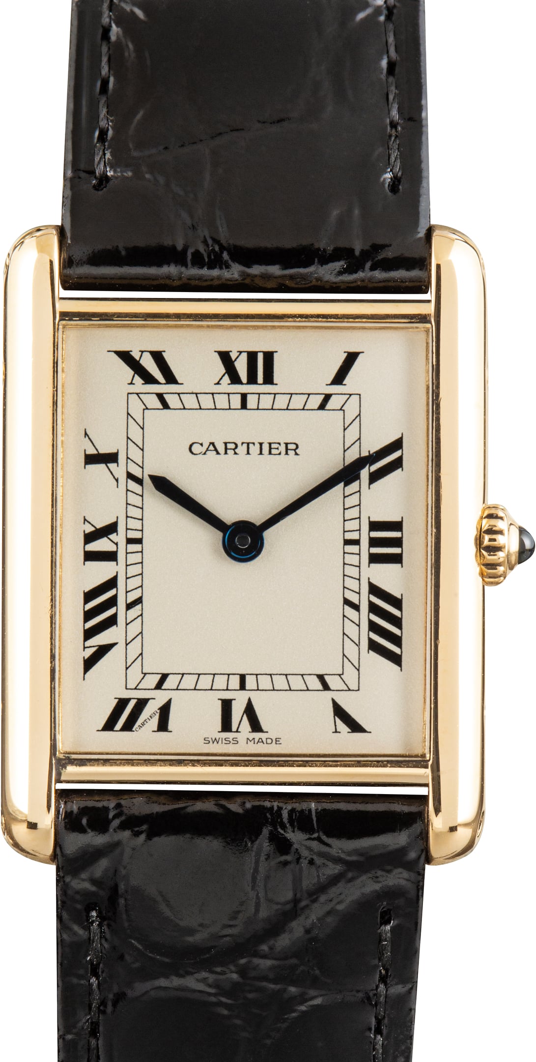 Pre-Owned Cartier Tank Louis W1512856 Yellow Gold