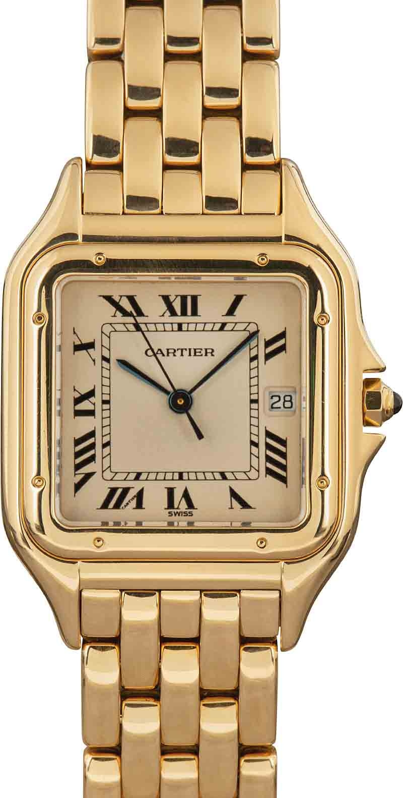 cartier panthere watch used