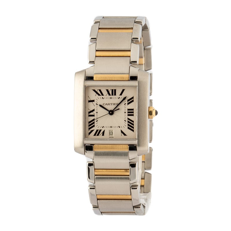 Pre-Owned Cartier Tank Francaise Steel & Gold