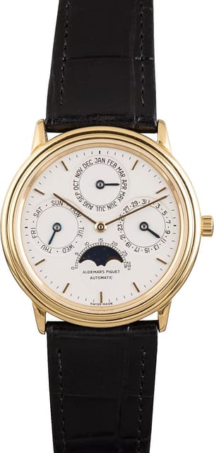 Audemars Piguet Automatic Perpetual Calendar Gold 15809