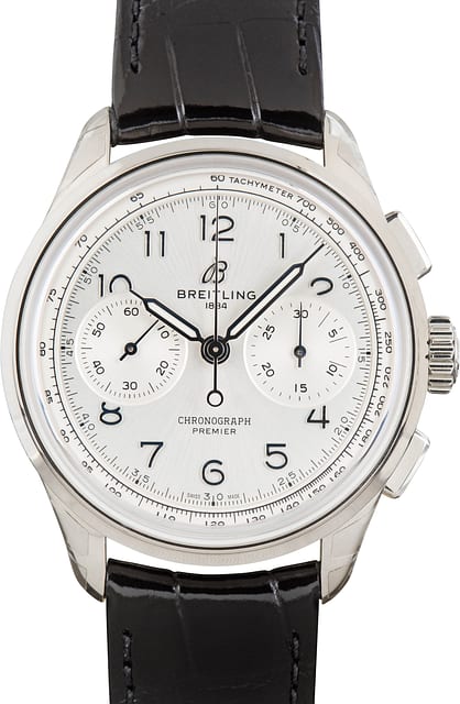 Breitling Premier B09 Chronograph 40 Silver Dial