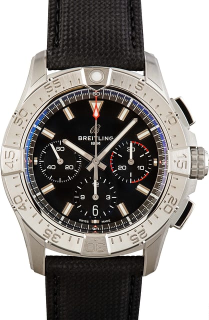 Breitling Avenger B01 Chronograph 42 Black Dial & Strap