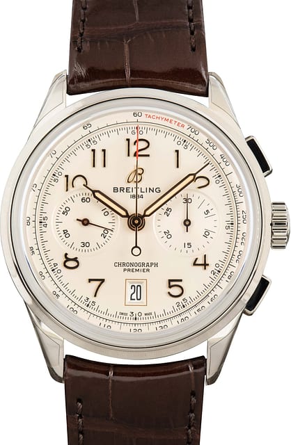 Breitling Premier B01 Chronograph 42 Cream Dial