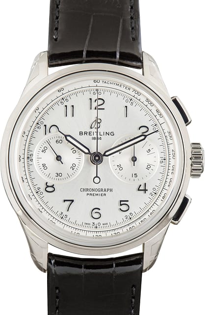 Breitling Premier B09 Chronograph 40 Silver Dial